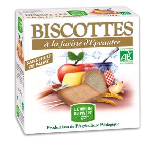 BISCOTTE D'EPEAUTRE SANS SUCRE AJOUTE