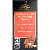 CHOCOLAT AU LAIT AUX NOISETTES